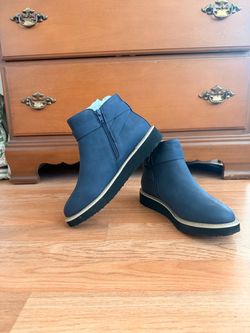 Cloudwalker Ankle Boots Navy 8