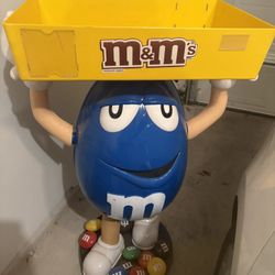 Blue M&M Character 