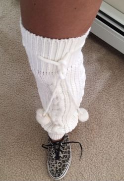 Leg Warmers - Beige