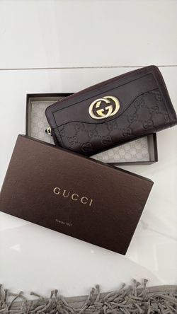 Gucci Large original Leather Wallet – GG Monogram