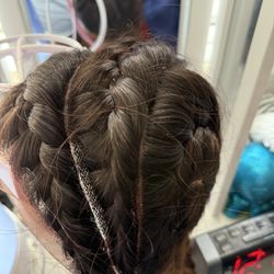 Corn Row Human Hair Wig