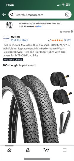 Bike Tires.                         25 Dollars 