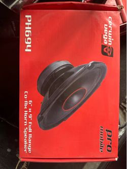 Cerwin-Vega PRO PH694 6x9" PRO AUDIO Full-Range Speakers W/ HORN TWEETER 103dB