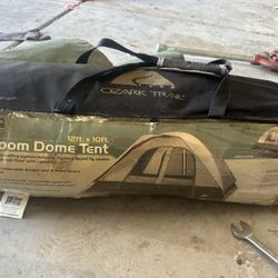 Camping Gear - Ozark Trail Tent Two Room12x10ft- 