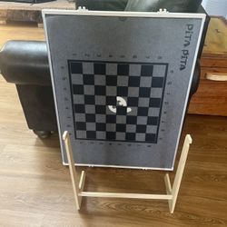 Reversible Puzzle Board With Drawers