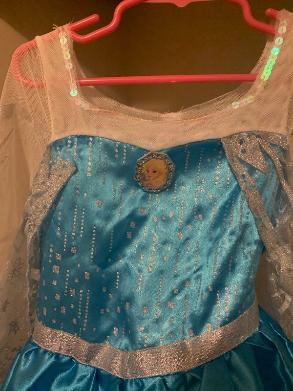 Kids Elsa Halloween Dress