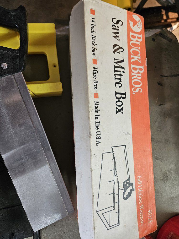 Saws And Mitre Boxes