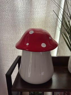 Mushroom Cookie Jar
