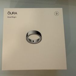 Brand New Oura Ring gen 4 silver