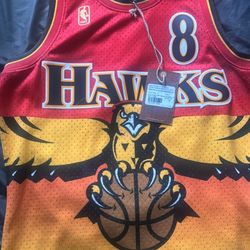 Atlanta Hawks Steve Smith Throwback Jersey 