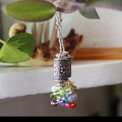 Handmade Rainbow Dangle Earrings