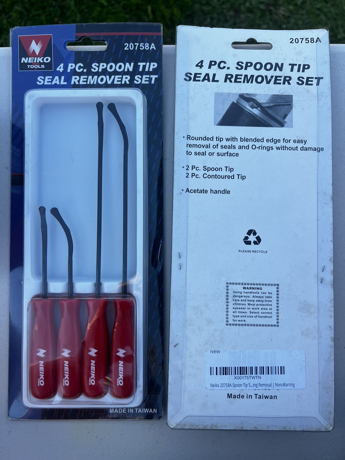 Neiko Tools 4 PC. Spoon Tip Seal Remover Set
