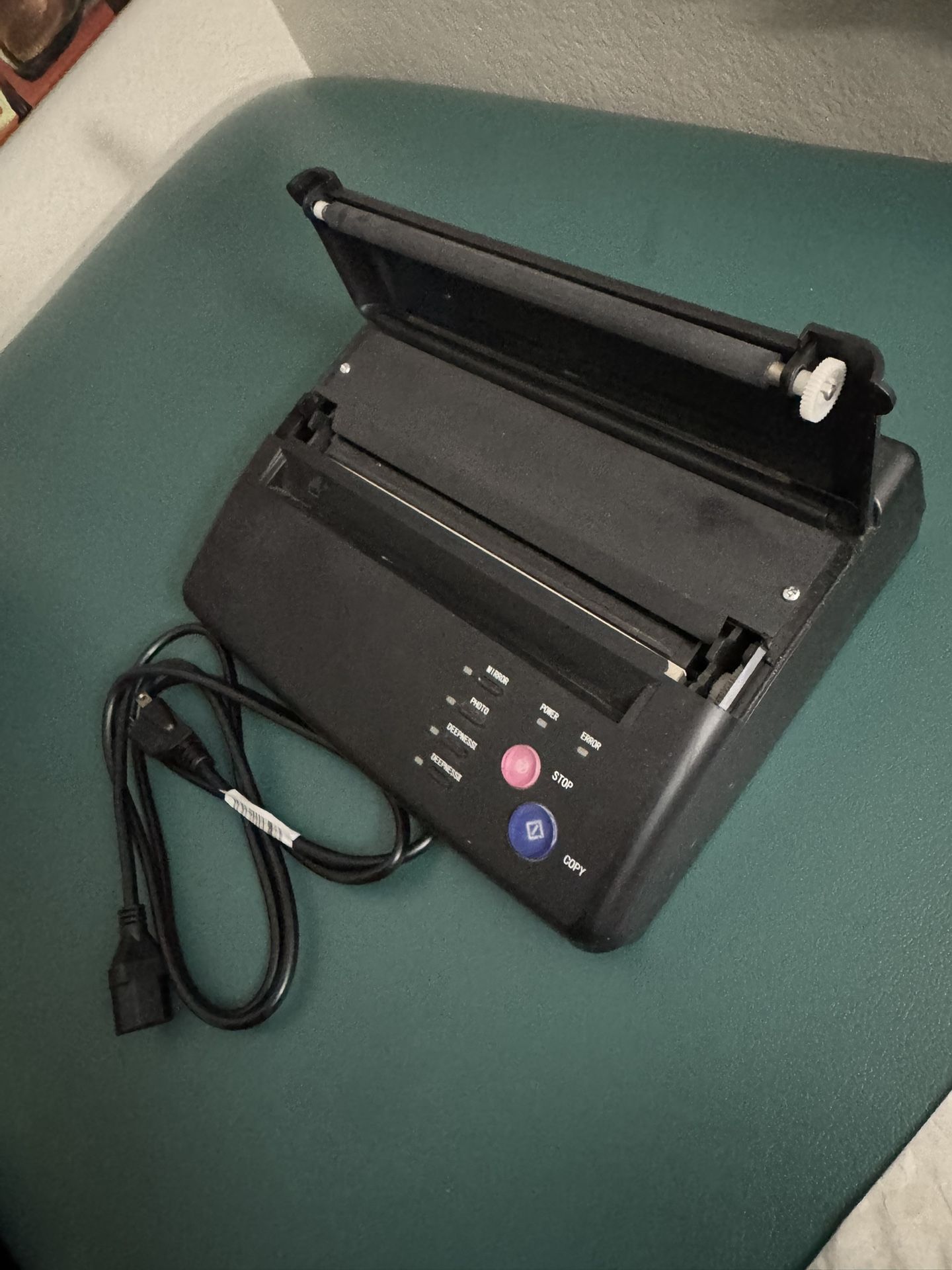 Tattoo, Thermal Printer
