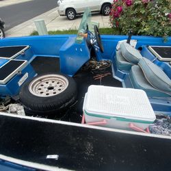 BASS BOAT(RUNS!!!!!!)