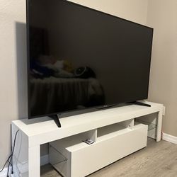 White Tv Stand With Storage