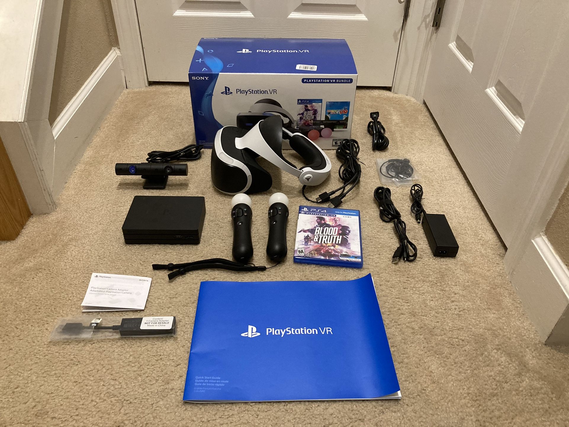 PS VR Blood & Truth Bundle w/ PS5 Adapter