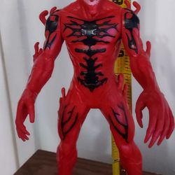 Marvel Carnage Action Figure 9.5” Tall.