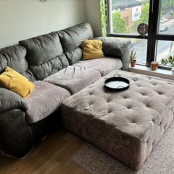 Couch W/ Ottoman