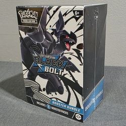 Pokémon Scarlet & Violet Black Bolt Booster Bundle (6 Packs) – Sealed