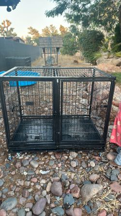Double dog kennel