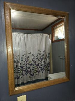 Matching Bathroom Vanity Mirrors (Set of 2) – $25 Pair