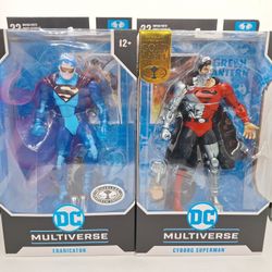DC Eradicator & Cyborg Superman 