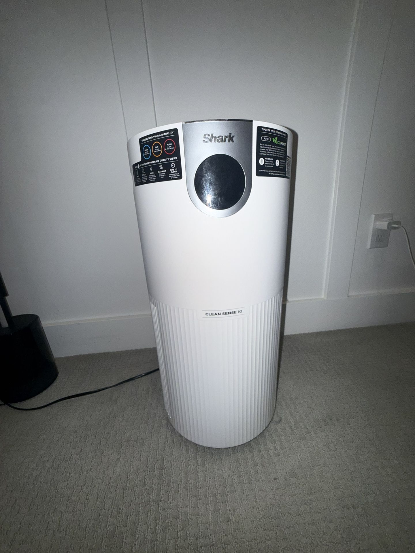Shark Air Purifier MAX with Nano Seal HEPA, Cleansense IQ, Odor Lock,