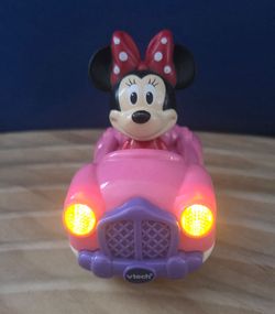 VTech Disney Go! Go! Smart Wheels Minnie Mouse Convertible 4" Toy Car