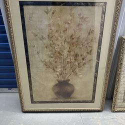 traditional framed floral