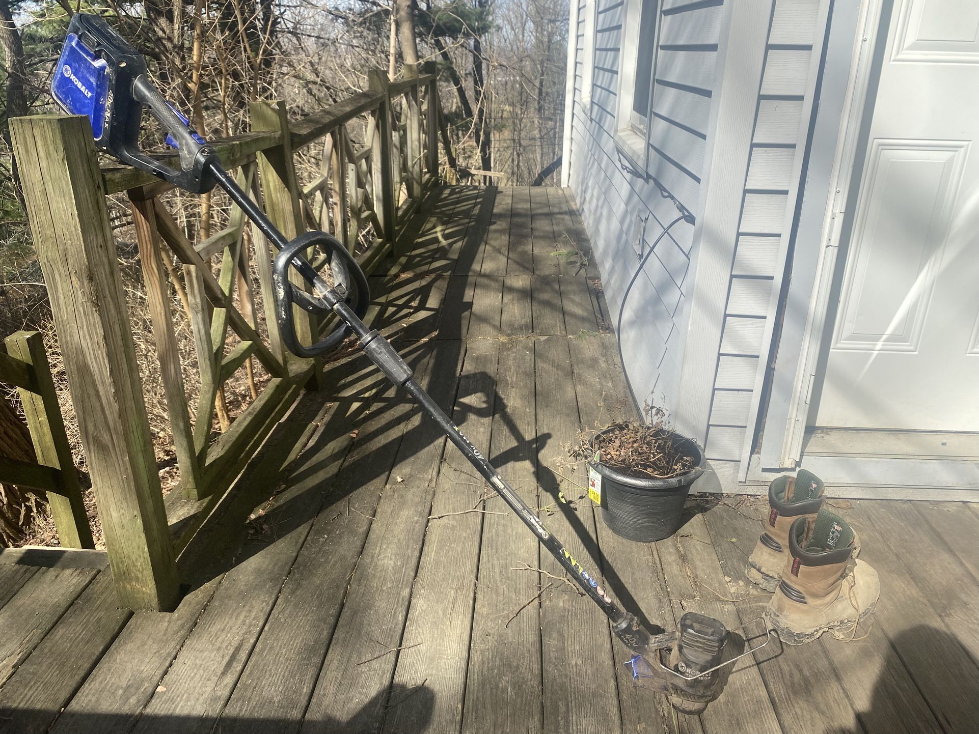 Kobalt 40v String Trimmer With Battery