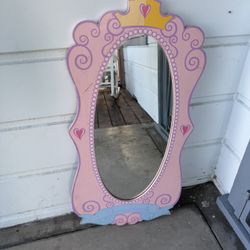 Vintage Children’s Mirror 