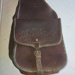 Antique Saddle Bag Genuine Leather