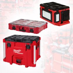 Milwaukee Packout Xl Box, Packout Organizer And Packout Light