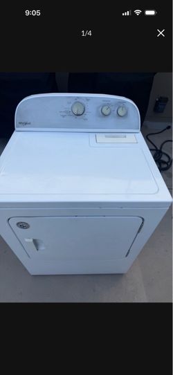 Whirlpool electric dryer