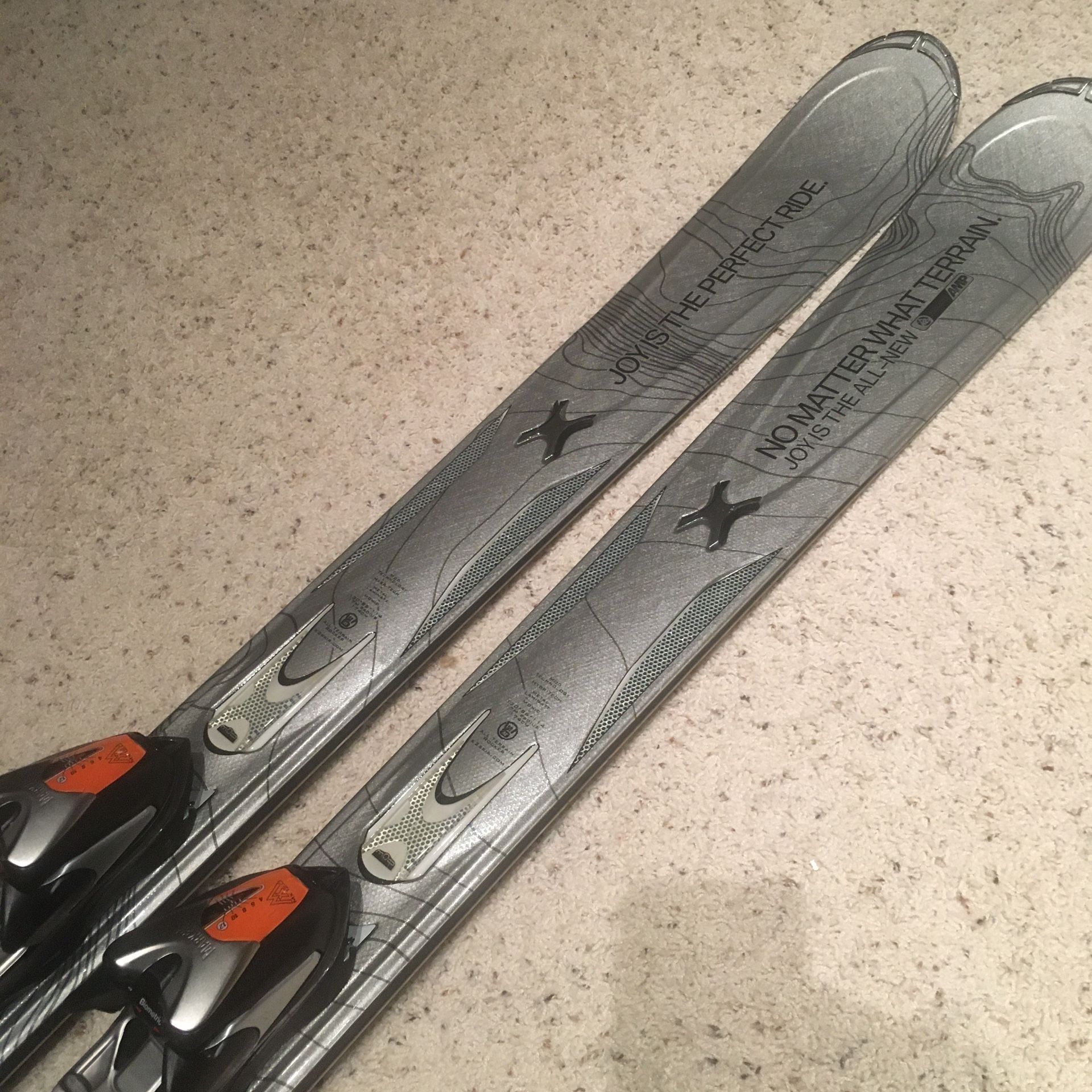 k2 bmw skis Omen 90 Ski 2025 In stretching longitudinally along the length of the ski LIMITED EDITION BMW Men's All