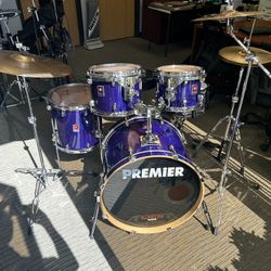 Premiere XPK drums with Cymbals 