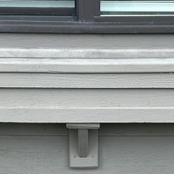 Set of 3 Wooden Window Planter Boxes / Flower Boxes