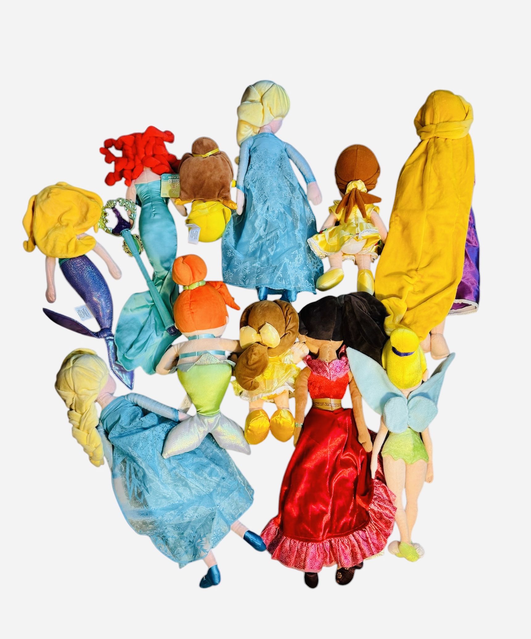 Disney Princess plush lot (11)