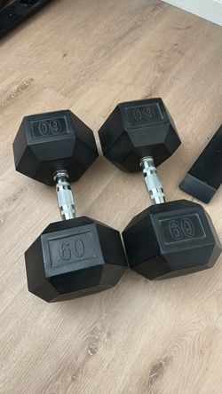 60 lb Dumbbells