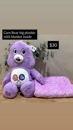 Care Bear Share Bear Large Plush with Blanket