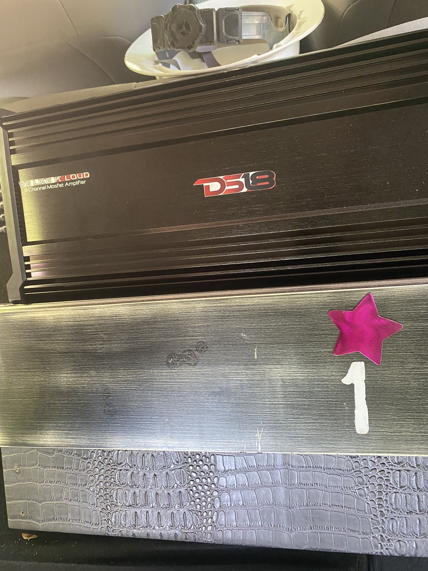 20 Inch PS1 Speaker Box And And 5000watt Amp System