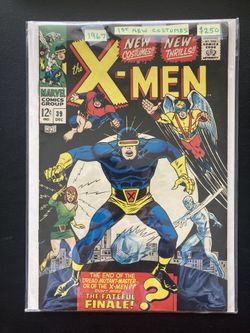 X-Men #39 1967 Marvel Comics Books First New Costumes