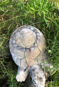 Labradorite pull string bracelet 7 inches in length