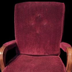 Vintage Platform Rocker Upholstered Child Size-Gorgeous!