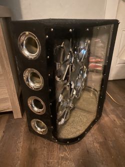 12 In SPEAKERS DUAL AMP SUBWOOFER ILLUMINITES