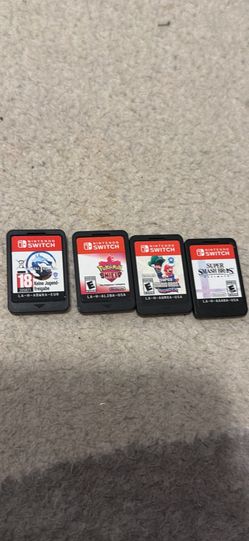Nintendo switch games message for prices