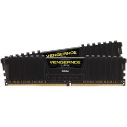 CORSAIR VENGEANCE LPX DDR4 RAM 32GB (2x16GB) 3200MHz CL16-20-20-38 1.35V Intel AMD Desktop Computer Memory - Black (CMK32GX4M2E3200C16)  