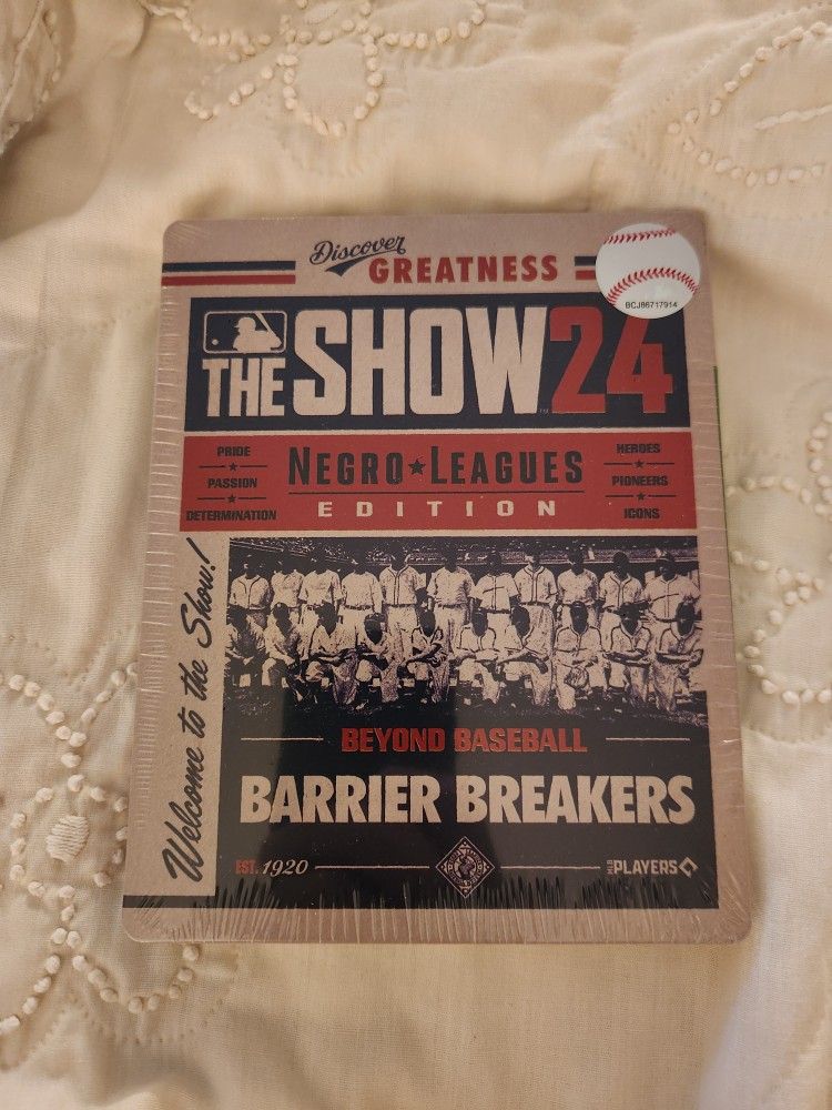 MLB The Show 24 Negro Leagues Edition (XBox Series X/One) - Limited Edition Steelbook W/Bonus Content