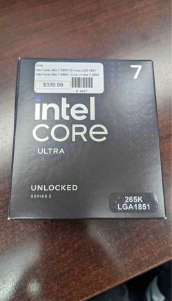 Intel Core Ultra 7 265K CPU