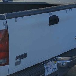 Ford F150 F250 White Tailgate